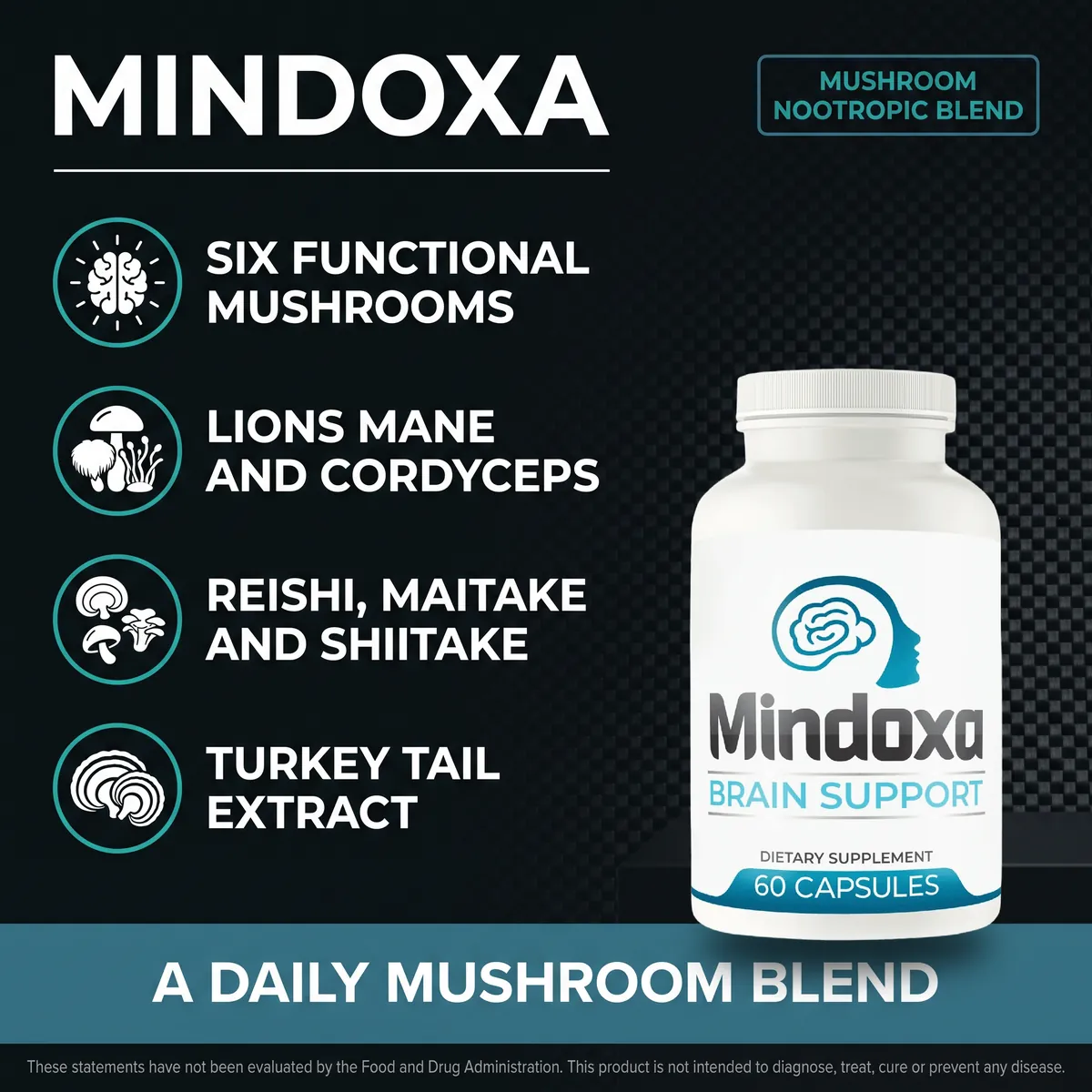 Mindoxa mushroom nootropic blend
